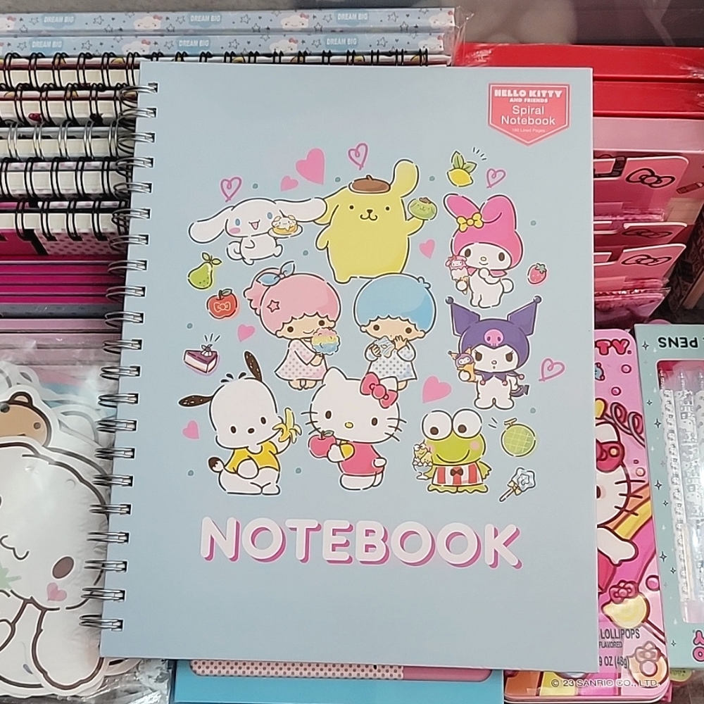 Hello Kitty Spiral Notebook